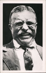 Theodore Roosevelt smiling Postcard Postcard Postcard