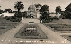 Conservatory of Flowers - Golden Gate Park Postcard