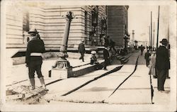 Post Office - Earthquake 1906 Postcard