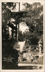 Japanese Tea Garden, Golden Gate Park Postcard