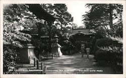 Oriental Tea Garden, Golden Gate Park Postcard