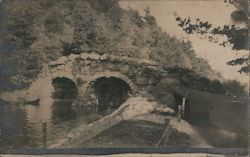 Camelot Bridge / South Stow Lake Bridge, Golden Gate Park Postcard
