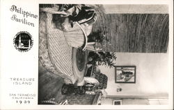 Philippine Pavilion Treasure Island Postcard