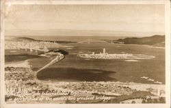 The Golden Gate International Exposition in Celebration of the World's Two Greatest Bridges Postcard