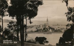 California World's Fair 1939 Postcard