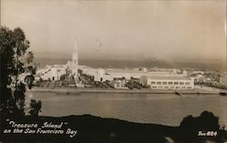 "Treasure Island" on the San Francisco Bay Postcard