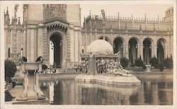 "Fountain of the Earth" by Robert Aitken, Court of Ages Postcard
