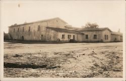 Rear view old mission Postcard