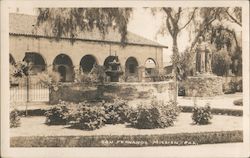 San Fernando Mission Mission Hills, CA Postcard Postcard Postcard