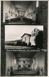 Santa Inés Mission Postcard