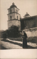 The Mission Tower Santa Barbara, CA Postcard Postcard Postcard