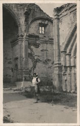 Mission San Juan Capistrano "A Bit of Old Spain" California Postcard Postcard Postcard