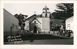 Mission Ventura Calif. Postcard