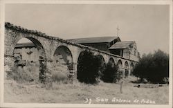 San Antonio De Padua mission Postcard