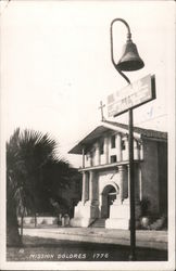 Mission Dolores founded 1776 Postcard