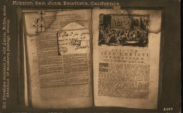 Mission San Juan Bautista, Cal. California