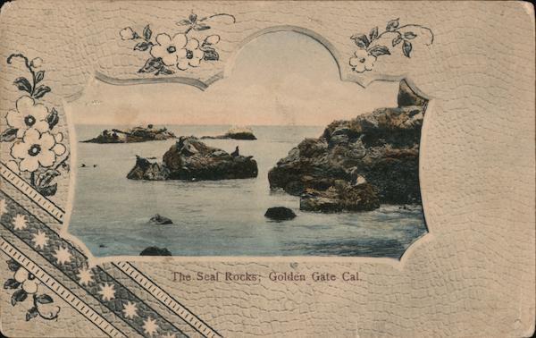 The Seal Rocks, Golden Gate Cal. San Francisco California