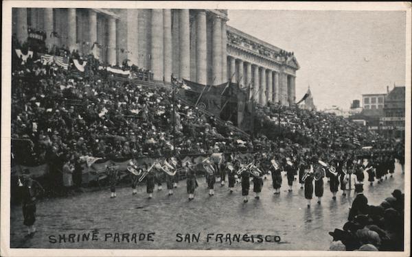 Shrine Parade San Francisco California