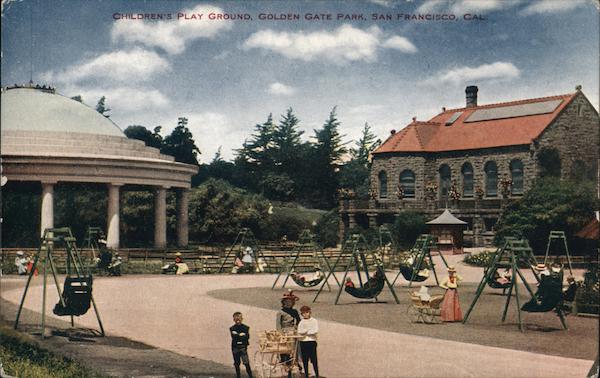Children's Play Ground, Golden Gate Park San Francisco California