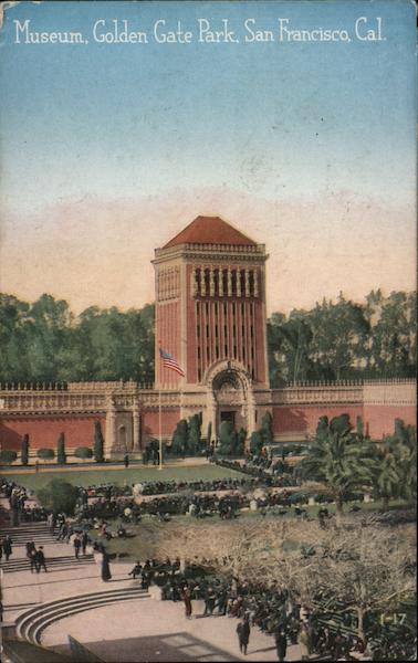 Museum, Golden Gate Park San Francisco California