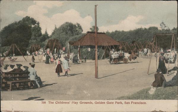 The Childrens' Playgrounds, Golden Gate Park San Francisco California