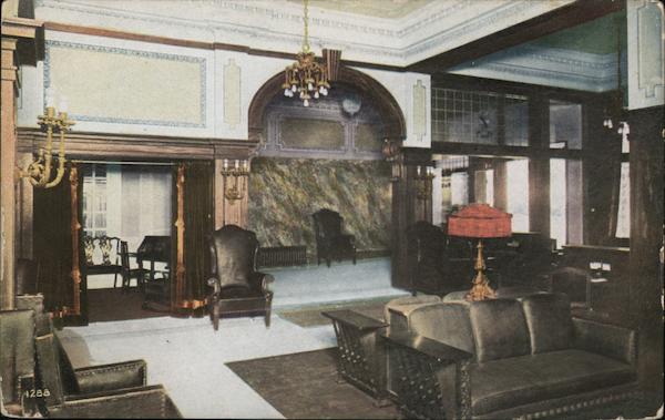 Reception Room, Hotel Stewart San Francisco California