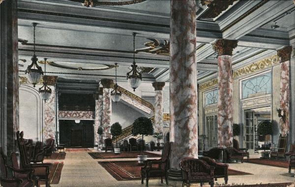 Foyer, Hotel Fairmont San Francisco California