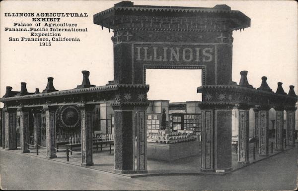 Illinois Agricultural Exhibit, Palace of Agriculture, Panama-Pacific International Exposition San Francisco
