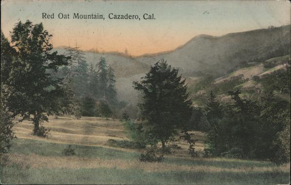 Red Oat Mountain Cazadero California