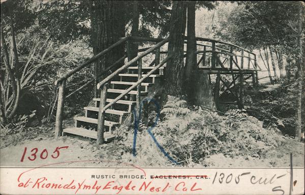 Rustic Bridge, Eaglenest Guerneville California