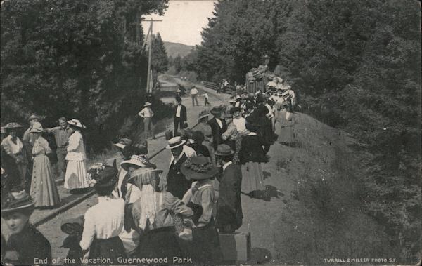 End of the Vacation, Guernewood Park Guerneville California
