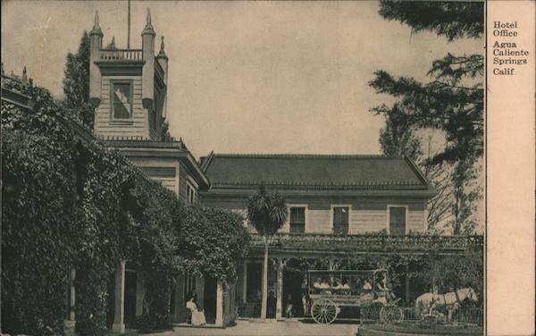 Hotel Office, Agua Caliente Springs Sonoma California