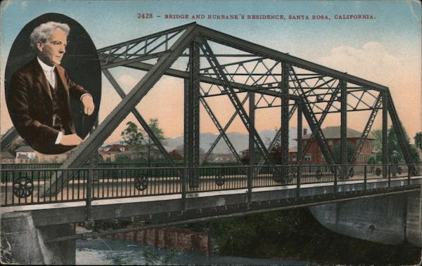 Bridge and Burbank's Residence Santa Rosa California
