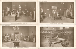 Set of 4: Italian Pavilion Postcard