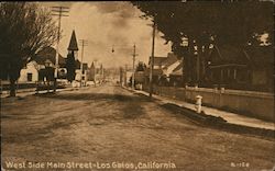 West Side Main Street Postcard