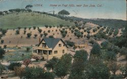 Home on Foot Hills Postcard