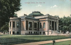 Carnegie Library Postcard