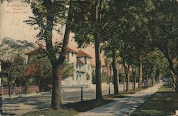 St. Claire Club House Postcard