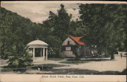 Alum Rock Park Postcard