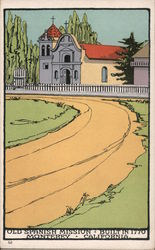 Old Spanish Mission, Built in 1770 Postcard