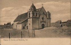 Mission El Carmel Postcard