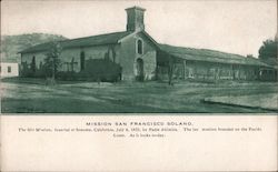 Mission San Francisco Solano Postcard