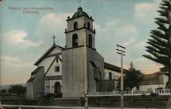 Mission San Buenaventura Postcard