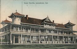 Hotel Nevills Jamestown, CA Postcard Postcard Postcard