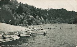 Boat Landing Postcard