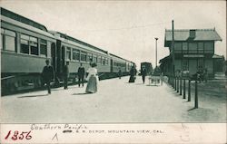 Southern Pacific Depot Mountain View, CA Postcard Postcard Postcard