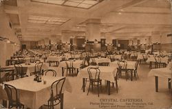Crystal Cafeteria, Phelan Building Postcard