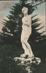 Statue, Venus de Medici, Sutro Heights Postcard