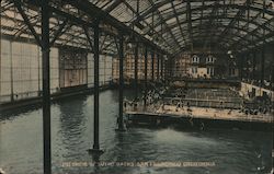 Interior of Sutro Baths Postcard