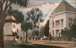 Grant Monument and The Museum, Golden Gate Park Postcard